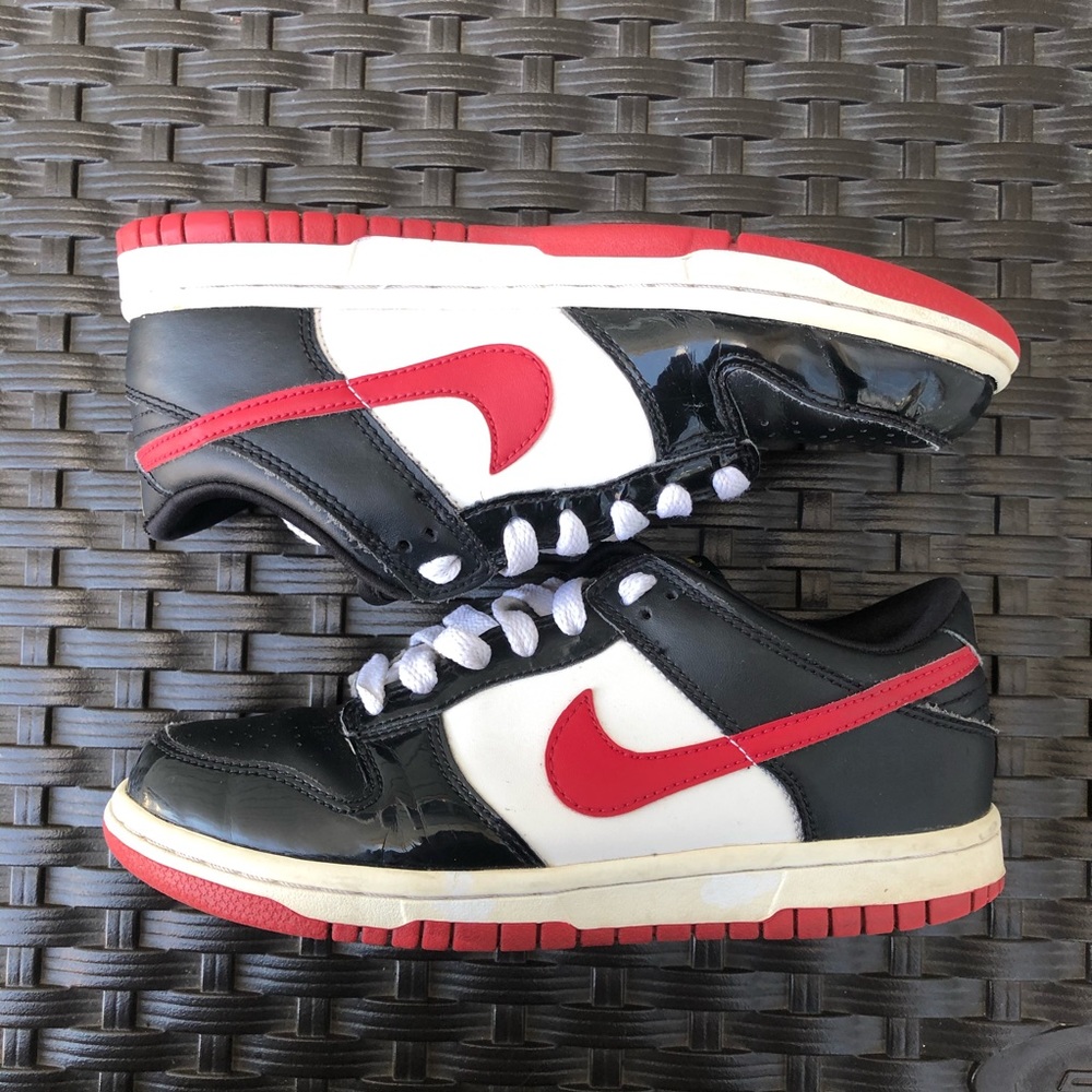 Nike Dunk Low Red Black White